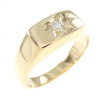 K18YG ダイヤモンド リング 0.06CT