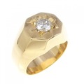 K18YG ダイヤモンド リング 0.56CT