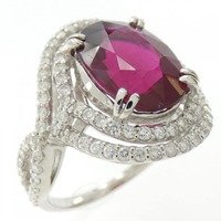 PT ルベライトトルマリン リング 4.51CT