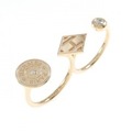 エルメス ダイヤモンド リング 0.11CT