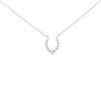 【リメイク】PT ダイヤモンド ネックレス 0.10CT