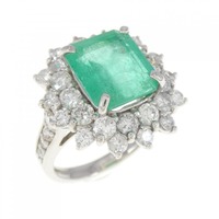 PT エメラルド リング 3.83CT