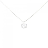 【リメイク】PT ダイヤモンド ネックレス 0.858CT D I1 VG