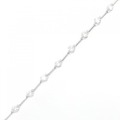 K18WG ダイヤモンド ブレスレット 2.00CT