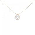 K18YG ダイヤモンド ネックレス 0.594CT