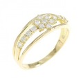 【リメイク】K18YG ダイヤモンド リング 0.30CT
