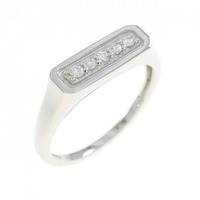 【リメイク】PT ダイヤモンド リング 0.10CT