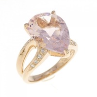 K18PG モルガナイト リング 5.22CT