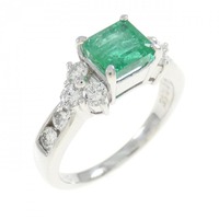 PT エメラルド リング 1.10CT
