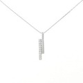 【リメイク】PT ダイヤモンド ネックレス 0.05CT