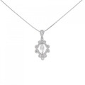 PT ダイヤモンド ネックレス 0.629CT D VS1 マーキスカット