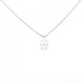 ハリーウィンストン ペアシェイプ ソリティア ネックレス 0.84CT F VVS2