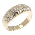 K18YG ダイヤモンド リング 0.33CT