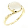 K18YG ムーンストーン リング
