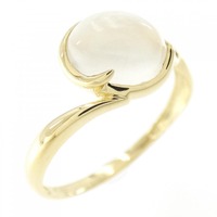 K18YG ムーンストーン リング