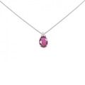 PT ルビー ネックレス 1.01CT