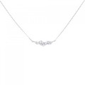 【リメイク】PT ダイヤモンド ネックレス 0.10CT