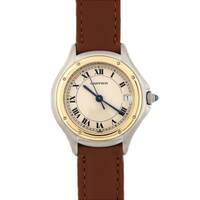 カルティエ パンテールクーガーSM コンビ W350058A SSxYG クォーツ