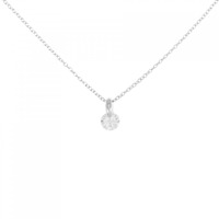 K18WG ダイヤモンド ネックレス 0.31CT