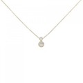 K18YG ダイヤモンド ネックレス 0.224CT
