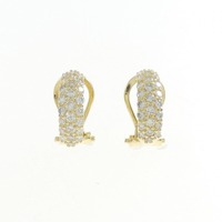 K18YG ダイヤモンド ピアス 0.80CT