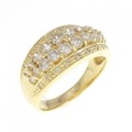 K18YG ダイヤモンド リング 1.00CT