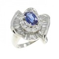 PT サファイヤ リング 1.20CT