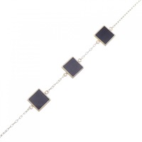 【新品】K10YG オニキス ブレスレット
