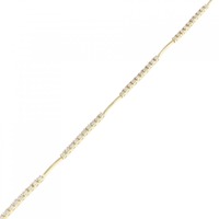 K18YG ダイヤモンド ブレスレット 1.50CT
