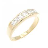 K18YG ダイヤモンド リング 0.50CT