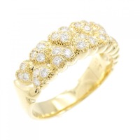 K18YG ハート ダイヤモンド リング 0.65CT