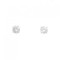 PT ダイヤモンド ピアス 0.645CT 0.624CT H-I VVS2 Good