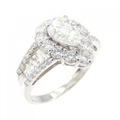 【リメイク】PT ダイヤモンド リング 1.057CT H SI1 ペアシェイプ