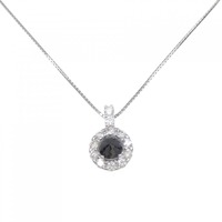 K18WG ダイヤモンド ネックレス 0.50CT