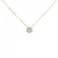 K18YG ダイヤモンド ネックレス 0.80CT