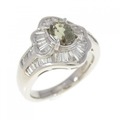 PT アレキサンドライト リング 0.371CT