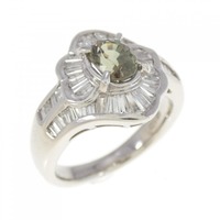 PT アレキサンドライト リング 0.371CT