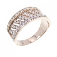 K18PG ダイヤモンド リング 0.60CT