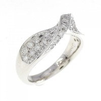 PT パヴェ ダイヤモンド リング 0.50CT