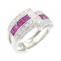PT ルビー リング 0.88CT