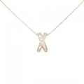 K18PG ダイヤモンド ネックレス 0.20CT