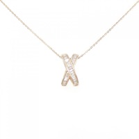 K18PG ダイヤモンド ネックレス 0.20CT