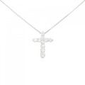 PT クロス ダイヤモンド ネックレス 0.50CT