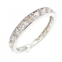 PT ハーフエタニティ ダイヤモンド リング 1.00CT