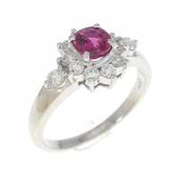 PT ルビー リング 0.57CT