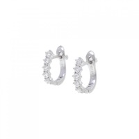 750WG ダイヤモンド ピアス