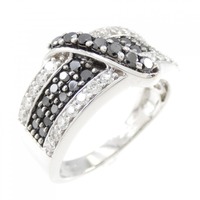 K18WG ダイヤモンド リング 0.40CT