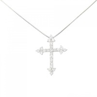 PT クロス ダイヤモンド ネックレス 1.00CT