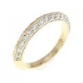 18KYG ダイヤモンド リング 0.80CT