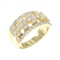 K18YG ダイヤモンド リング 1.25CT